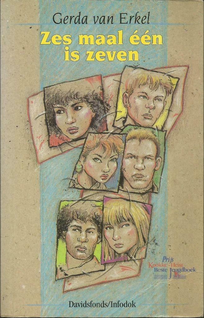 ZES MAAL ÉÉN IS ZEVEN - GERDA VAN ERKEL, Gelezen, Ophalen of Verzenden, Fictie, GERDA VAN ERKEL