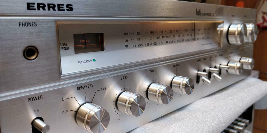 Récepteur stéréo Erres (Philips) TA-4000 (1978-80), Enlèvement ou Envoi, Utilisé, Stéréo, Autres marques