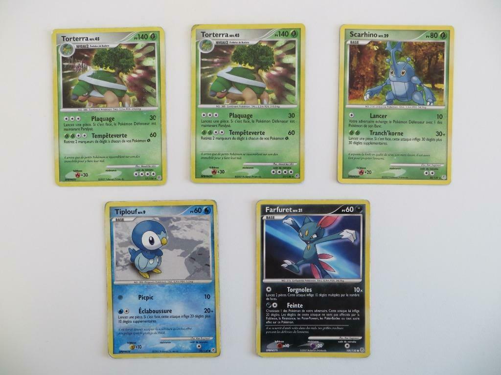 Cartes Pokémon set de base Diamant et Perle, Enlèvement ou Envoi, Utilisé, Cartes en vrac