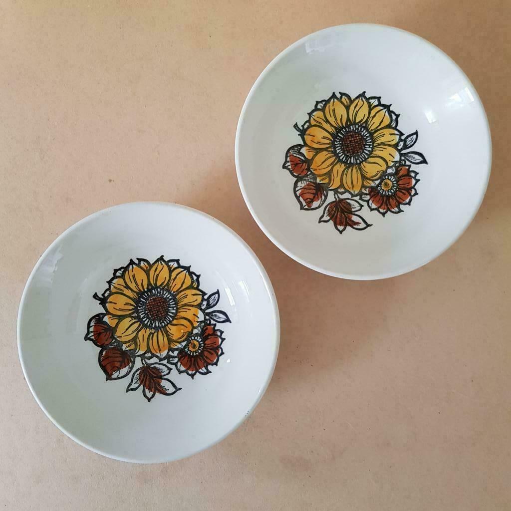 2 diepe bordjes Biltons, Staffordshire England, Antiek en Kunst, Ophalen of Verzenden