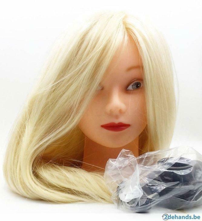 Erg Mooi Oefenhoofd / Kappershoofd/Trainingshoofd Lichtblond, Nieuw