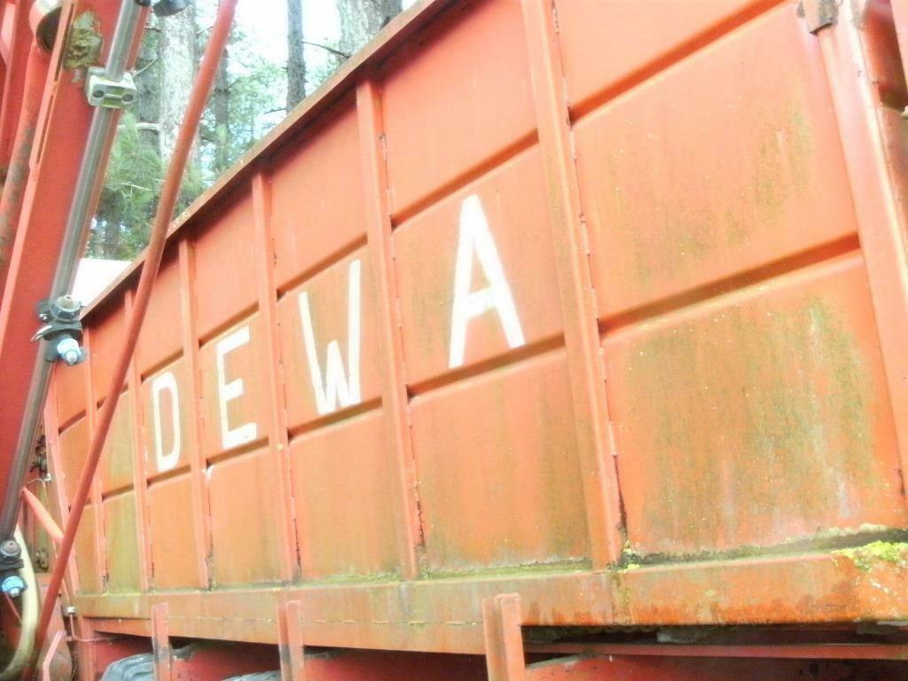 dewa losse silage bak . en traktie bouten/ man tractie asse, Articles professionnels, Agriculture | Outils, Enlèvement, Autres types