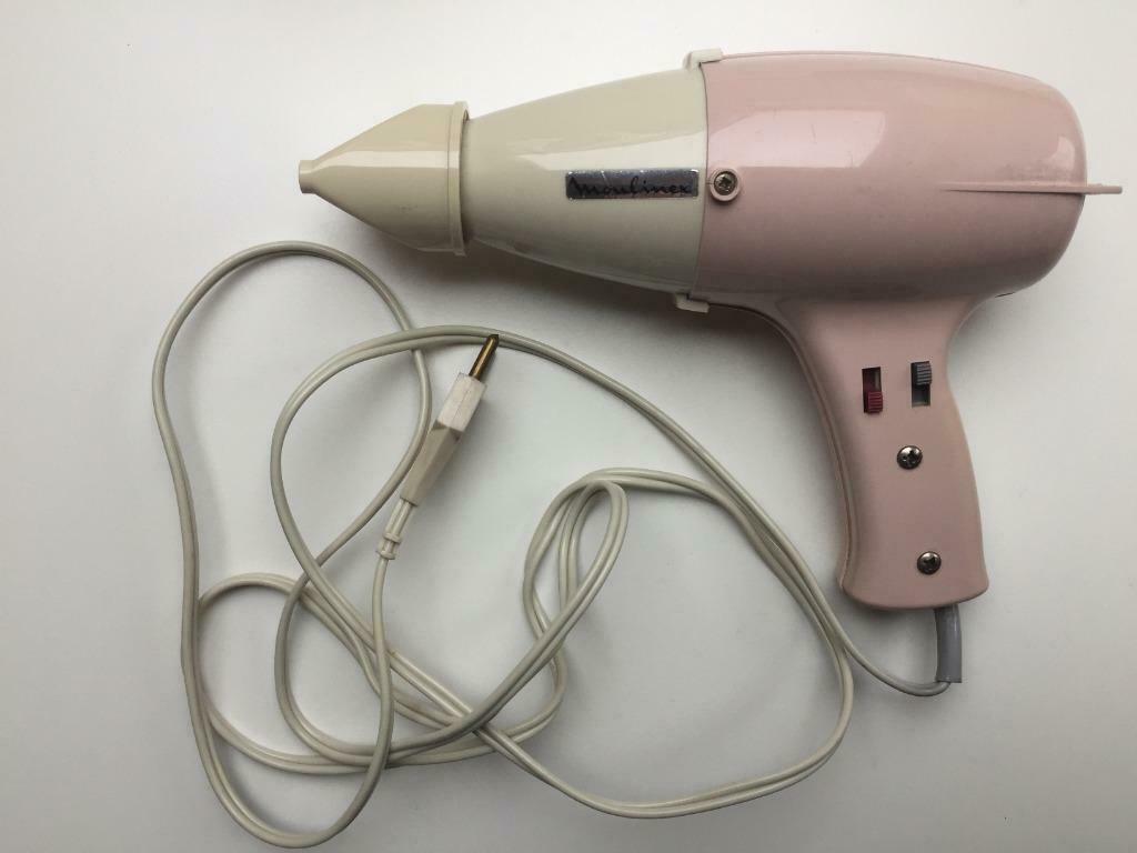 Vintage Haardroger Moulinex Type 162.2.05, Enlèvement, Utilisé, Sèche-cheveux