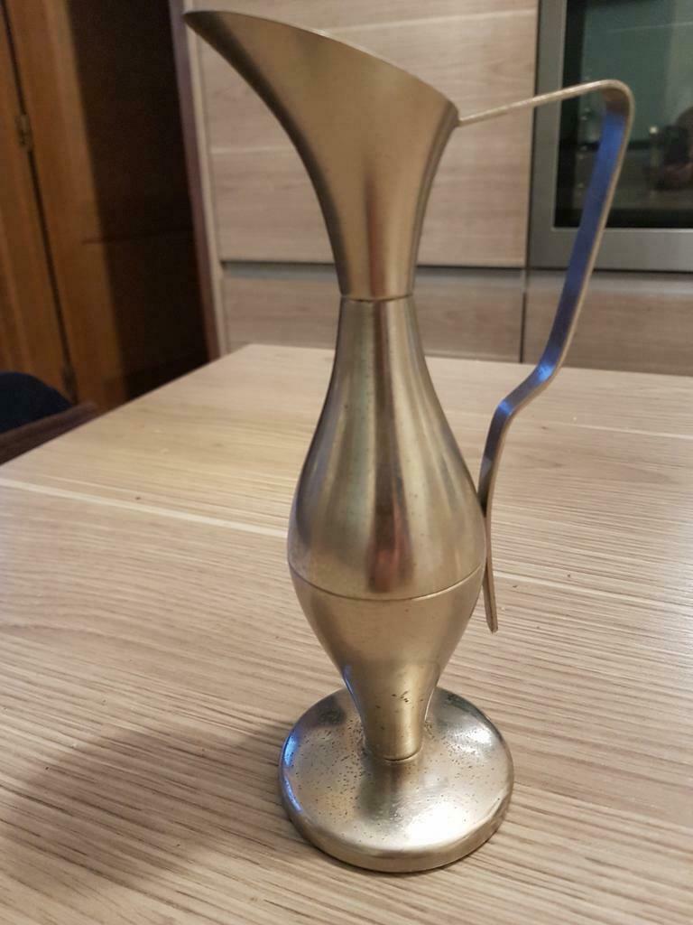 Vaasje kannetje - tin-Dovo Made in Holland, Antiek en Kunst, Antiek | Tin, Ophalen of Verzenden