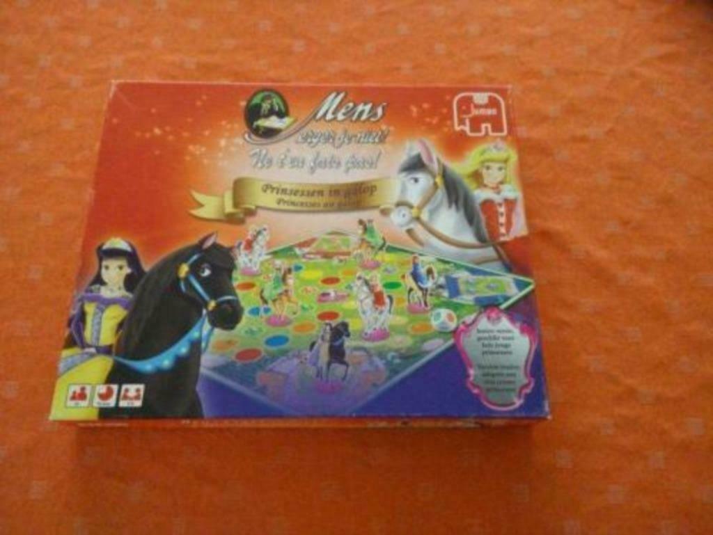 Mens erger je niet prinsessen Disney, Verzamelen, Ophalen of Verzenden, Overige figuren, Gebruikt, Overige typen