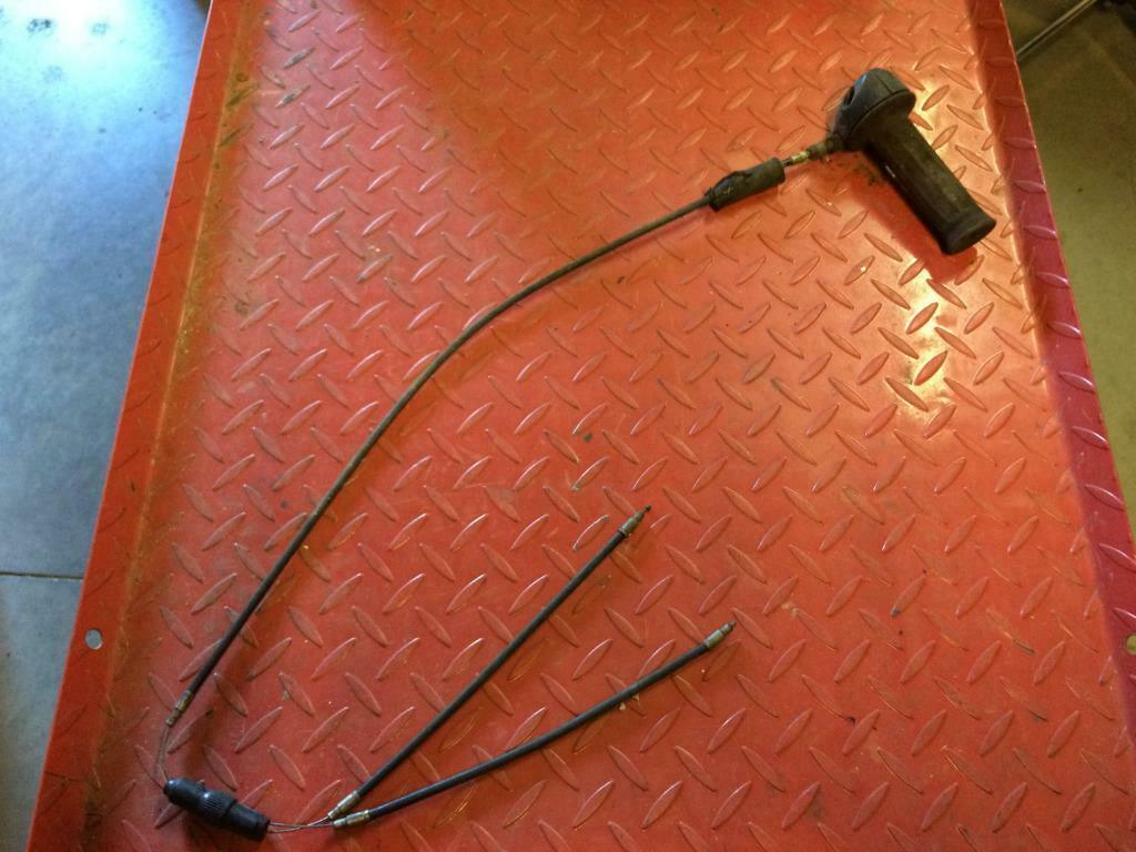 snelgas dubbele kabel, Ophalen of Verzenden, Gebruikt