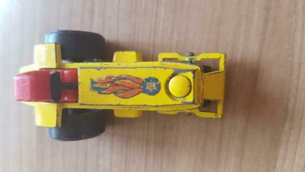 Lesney Matchbox Rod Roller n 21 B Made in England, Hobby en Vrije tijd, Ophalen of Verzenden, Gebruikt, Tractor of Landbouw