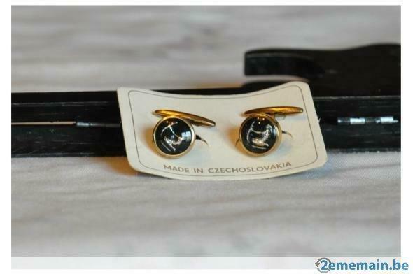 paire de bouton de manchette modèle 2, Enlèvement ou Envoi, Utilisé