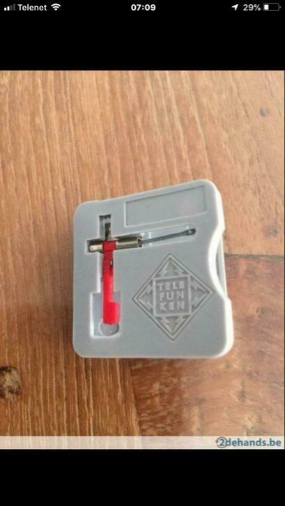 Telefunken nieuwe platenspeler naald, TV, Hi-fi & Vidéo, Tourne-disques, Enlèvement, Neuf, Tourne-disque