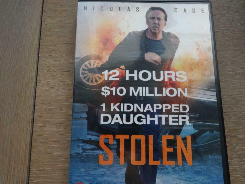 Stolen  met Nicolas Cage "12 Hours -10 million-1 kidnapping, CD & DVD, DVD | Action, Thriller d'action, À partir de 16 ans, Envoi