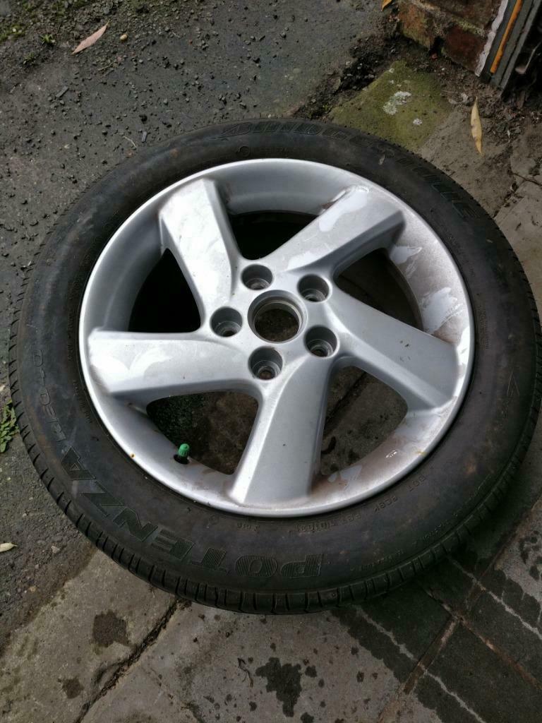 Velg met band, Auto-onderdelen, Ophalen, Gebruikt, Velg(en), 16 inch