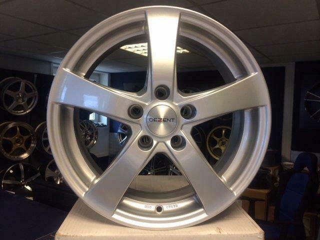 NIEUWE 15 inch 5x108 Dezent aluminium sportvelgenset, Neuf, 15 pouces, Enlèvement ou Envoi, Pneus été