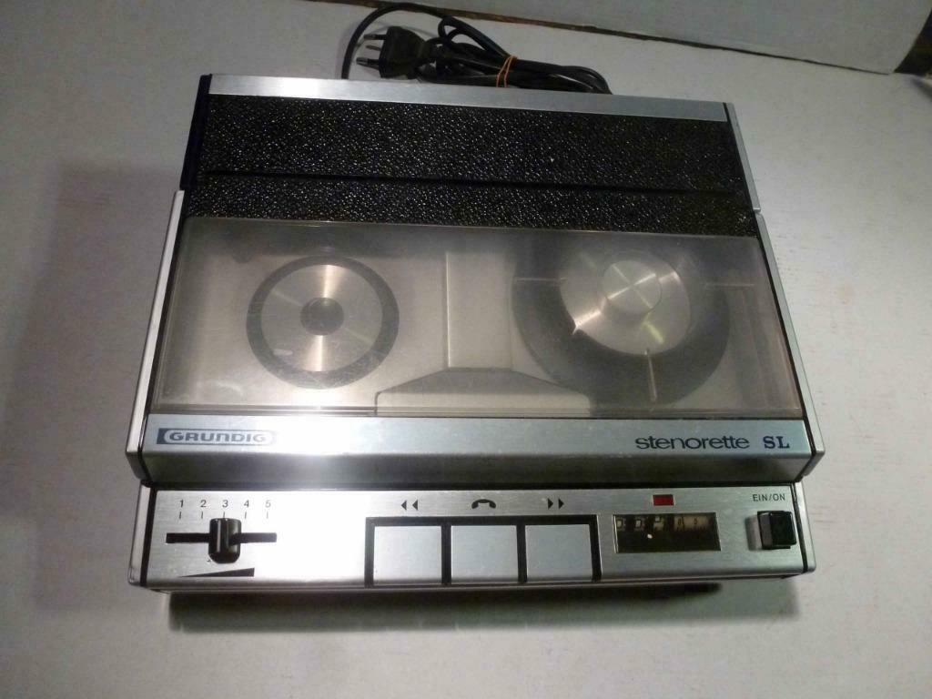 GRUNDIG STENORETTE bandrecorder - SL, Audio, Tv en Foto, Bandrecorder, Ophalen of Verzenden, Bandrecorder