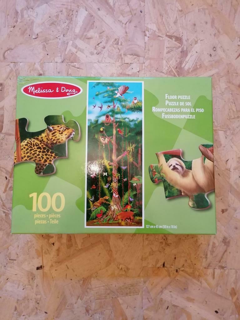 Melissa & Doug vloerpuzzel, Ophalen of Verzenden, Zo goed als nieuw