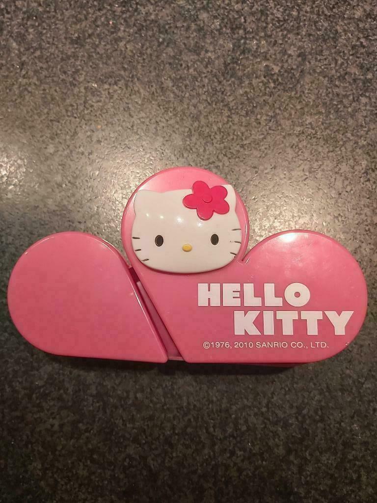 juwelendoosje Hello kitty en juwelenbox, Ophalen of Verzenden, Gebruikt, Kunststof