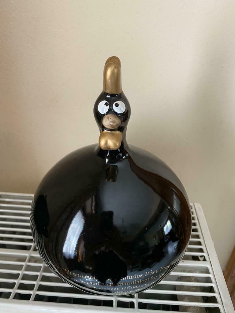 oude duivin j Line medium barok rechts uitstekende staat, Verzamelen