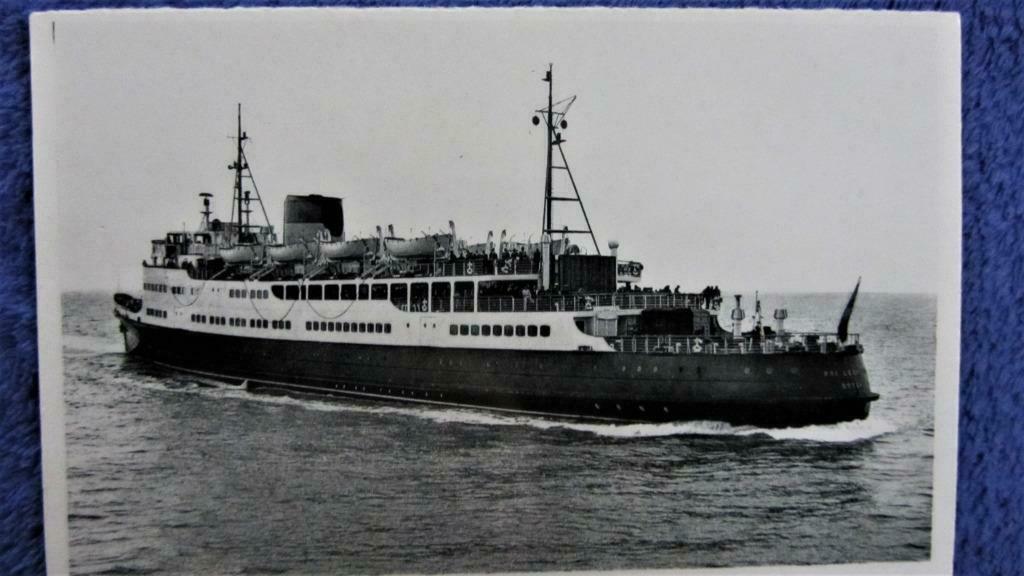 POSTKAARTEN- OOSTENDE, DE MAILBOOT OOSTENDE-DOVER., Verzamelen, Ophalen of Verzenden, Ongelopen, West-Vlaanderen