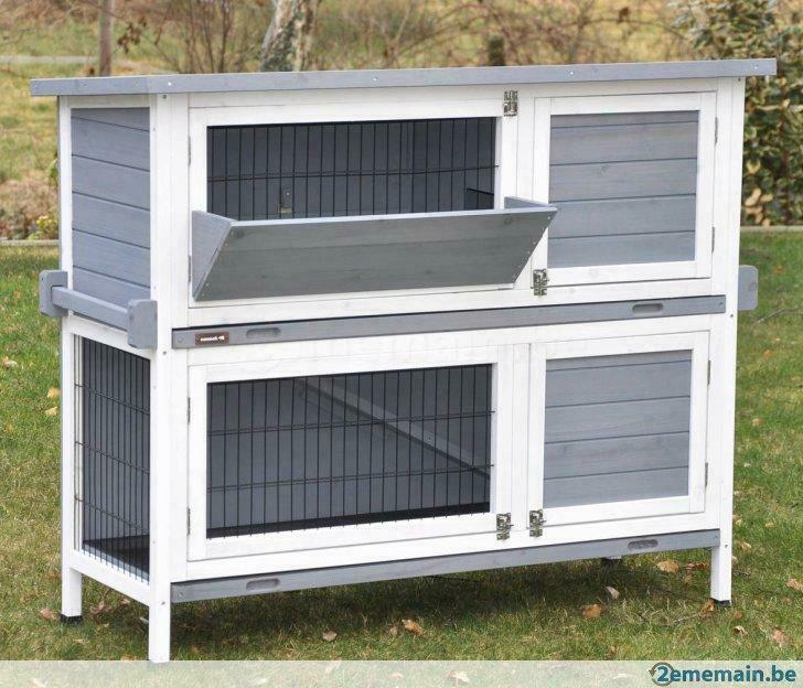 Clapier double étage clapier elevage clapier lapin XXL NEUF, Envoi, Neuf