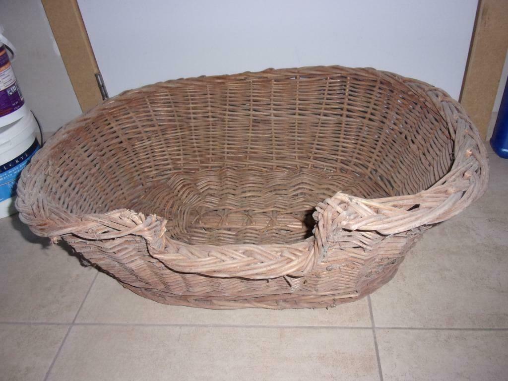 panier en osier pour chien, Animaux & Accessoires, Paniers pour chiens, Utilisé, Roseau, Enlèvement ou Envoi