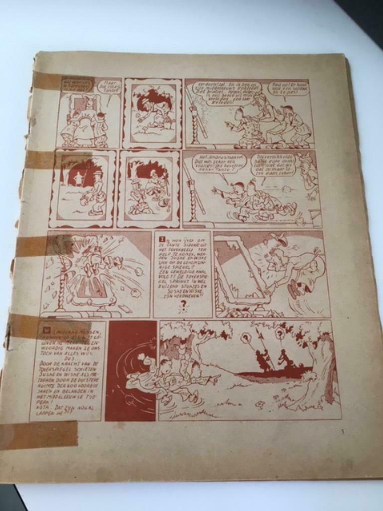 Suske en wiske De koning drinkt (onvolledig), Boeken, Eén stripboek, Ophalen, Gelezen