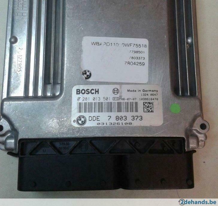 herstelling ecu bmw 0281013501 dde7803373, Enlèvement, Utilisé, BMW