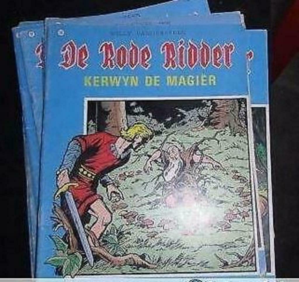 strip de rode ridder 20-11-9-12-77-80, Meerdere stripboeken, Ophalen of Verzenden, Gelezen