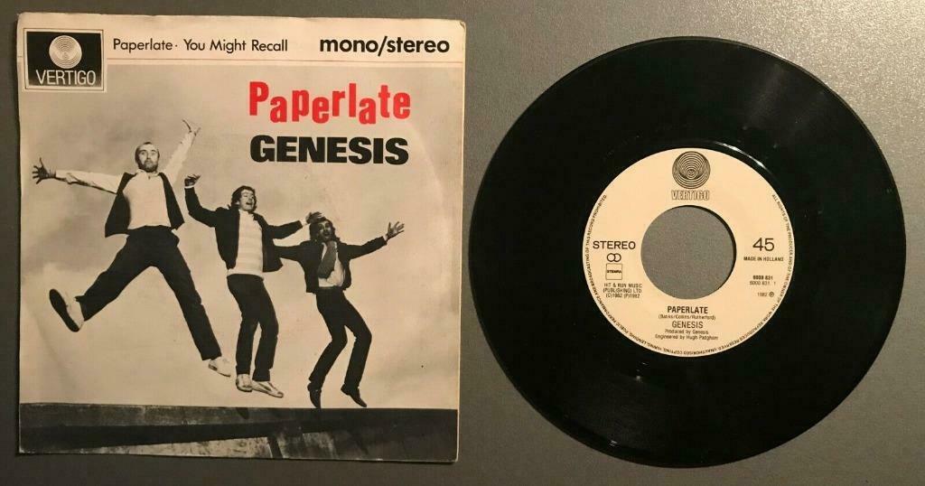 Vinyle de Genesis -, Enlèvement ou Envoi, Utilisé, Autres genres, Single