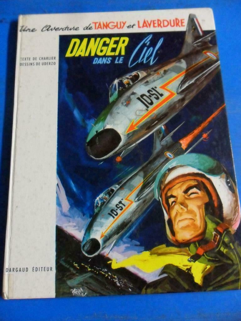Une aventure de Tanguy et Laverdure - Danger dans le ciel, Gelezen, Dargaud, Eén stripboek, Ophalen of Verzenden