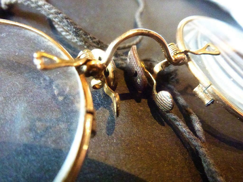 Lunettes OR Antique binocle, Enlèvement