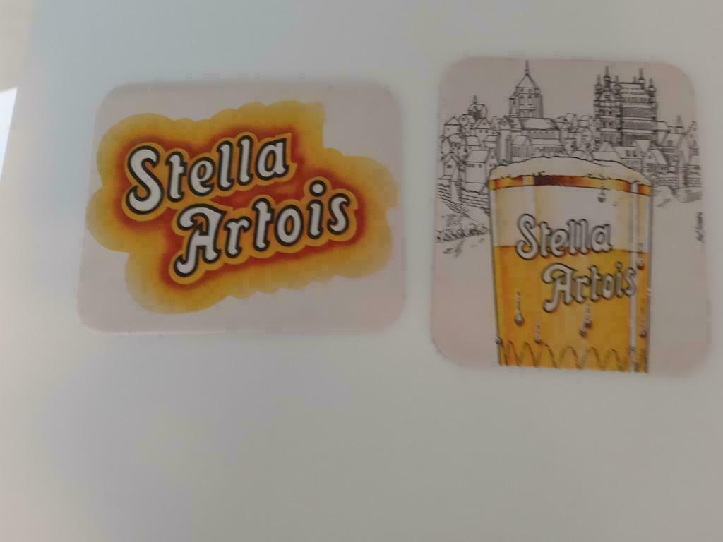 bierkaartjes Stella Artois, Verzamelen, Ophalen of Verzenden, Stella Artois