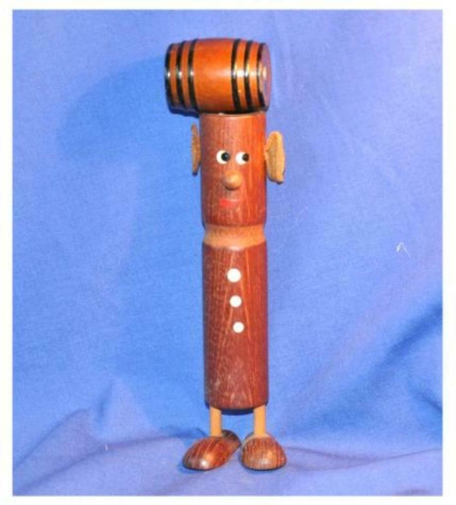 § tire bouchon tonneau bonhomme en bois, Enlèvement ou Envoi, Utilisé