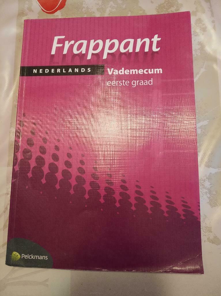 Boek Frappant Nederlands Vademecum eerste graad, Boeken, ASO, Ophalen of Verzenden, Zo goed als nieuw, Pelckmans