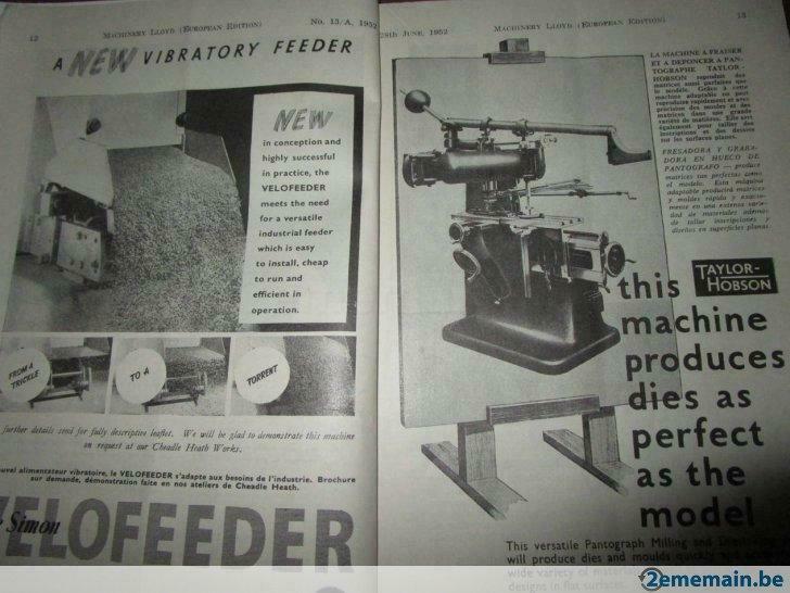 machine outils, Livres, Loisirs & Temps libre, Utilisé