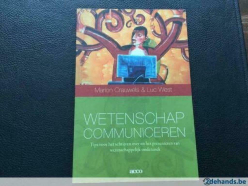 Studieboek “Wetenschap communiceren”, Ophalen of Verzenden, Beta, Gelezen, Hogeschool