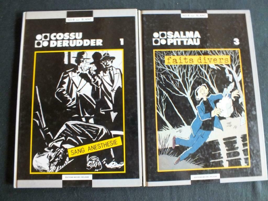 FAITS DIVERS (+ 2 ALBUMS E.O).       EDITIONS MICHEL DELIGNE, Livres, Plusieurs BD, Enlèvement ou Envoi, Comme neuf