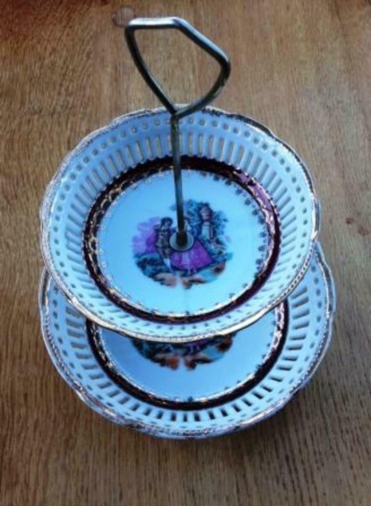 Serviteur vintage double ajouré romantique fragonard, Enlèvement ou Envoi