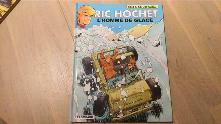 Ric Hochet. L’Homme de Glace hardcover premier édition 2004., Livres, Une BD, Enlèvement ou Envoi, Comme neuf