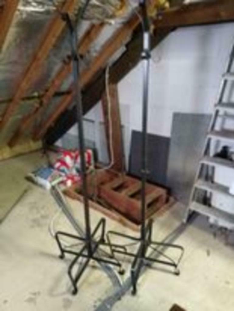 PORTES MANTEAUX, Comme neuf, Métal, Portemanteau sur pied, 150 à 200 cm