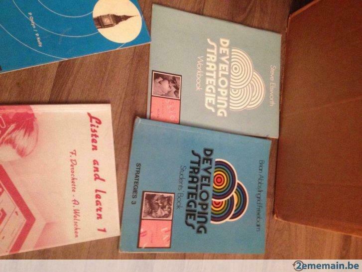 manuels scolaires anglais, Livres, Utilisé