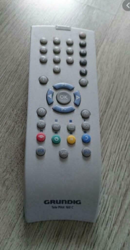 Afstandsbediening Grundig tele pilot TP 160C, Audio, Tv en Foto, Afstandsbedieningen, Ophalen of Verzenden, Gebruikt, Origineel