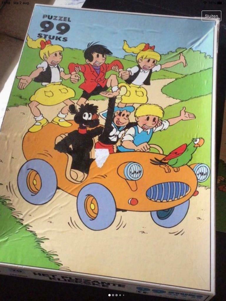 Puzzel Jommeke, Verzamelen, Ophalen of Verzenden, Overige figuren, Gebruikt