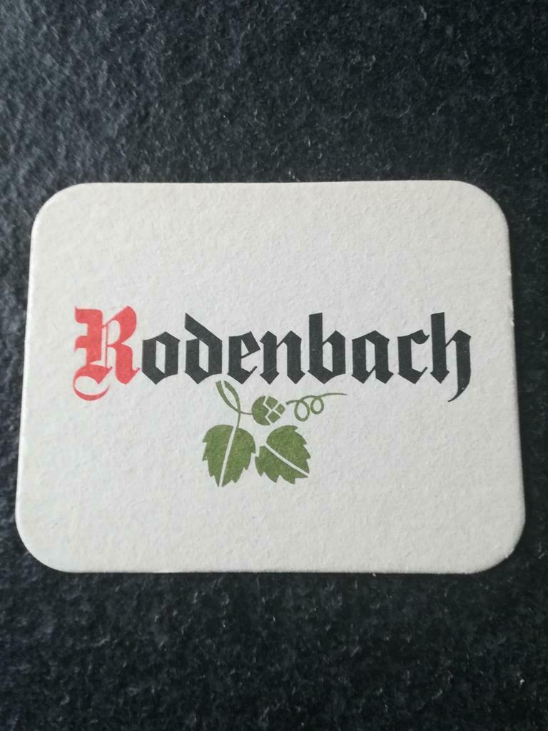 Rodenbach bierviltje, Ophalen of Verzenden, Zo goed als nieuw