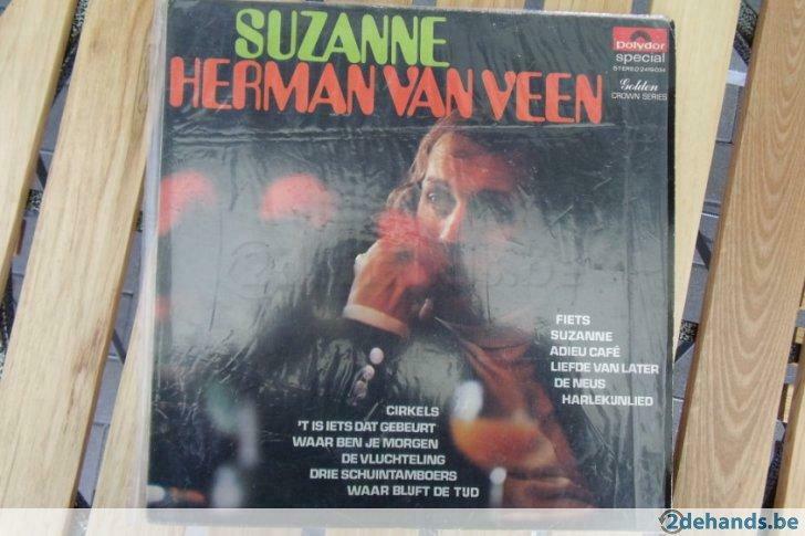 Elpee Herman Van Veen, Cd's en Dvd's, Ophalen of Verzenden