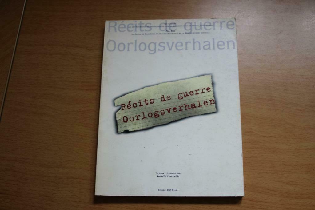ABBL WW2  Livre : "Récits de Guerre - Oorlogsverhalen", Collections, Objets militaires | Seconde Guerre mondiale, Autres, Envoi