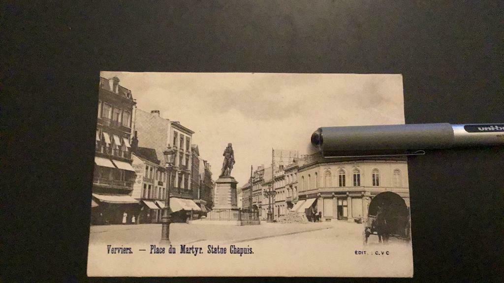 Verviers place du Martyr, Collections, Cartes postales | Belgique