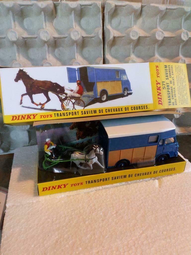 TRANSPORT SAVIEM CHEVAUX DINKY TOYS 571, Envoi, Utilisé, Voiture