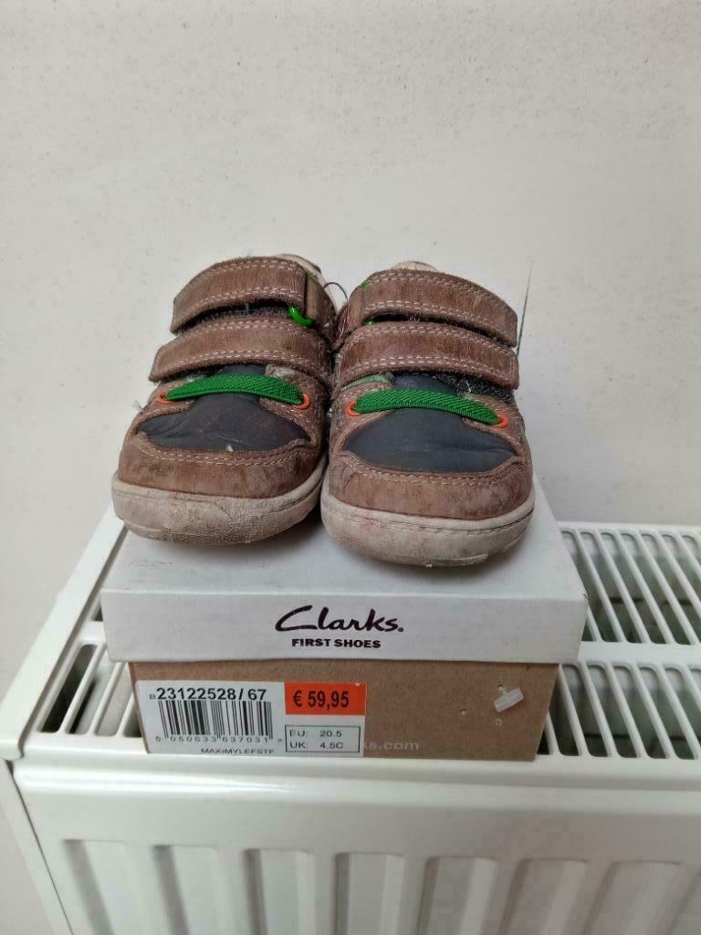 Jongens schoenen 20,5, Kinderen en Baby's, Ophalen, Clarks, Jongetje, Gebruikt