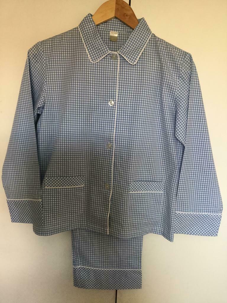 Nieuwe Pyama in Vichy, zomer en tussenseizoen maat 146, Kinderen en Baby's, Ophalen of Verzenden, Nieuw, Meisje, Nacht- of Onderkleding