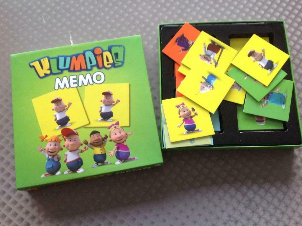 Klumpies memospel, Een of twee spelers, Ophalen of Verzenden, Zo goed als nieuw