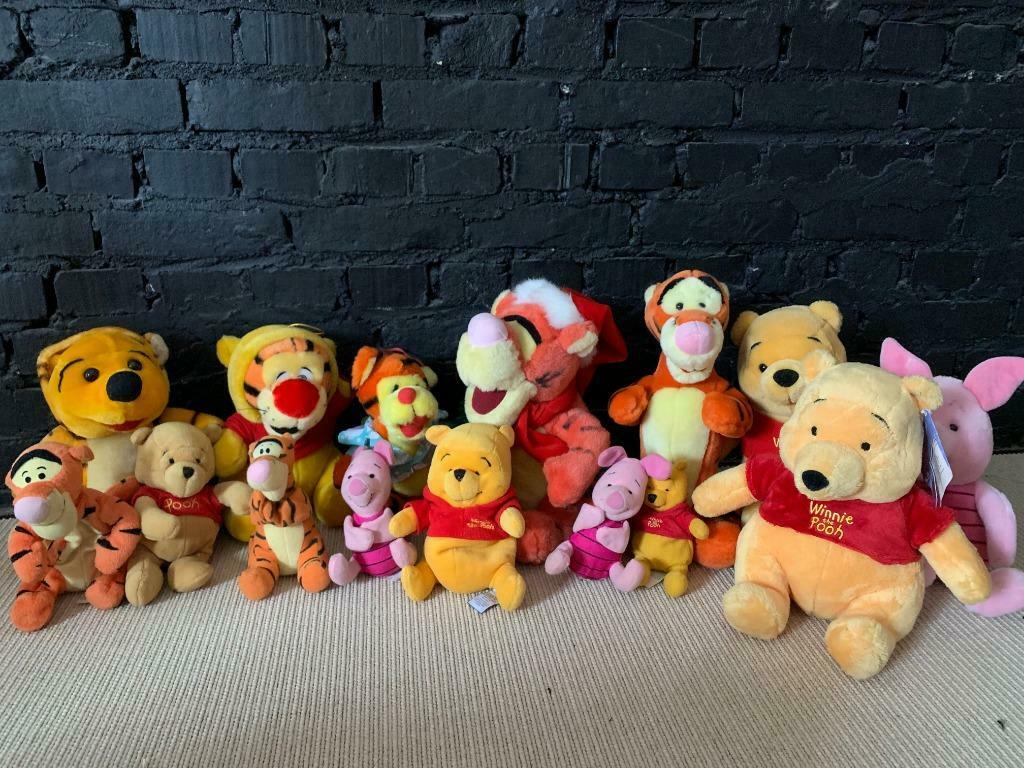 knuffels winnie de poeh, Kinderen en Baby's, Speelgoed | Knuffels en Pluche, Ophalen, Zo goed als nieuw, Beer